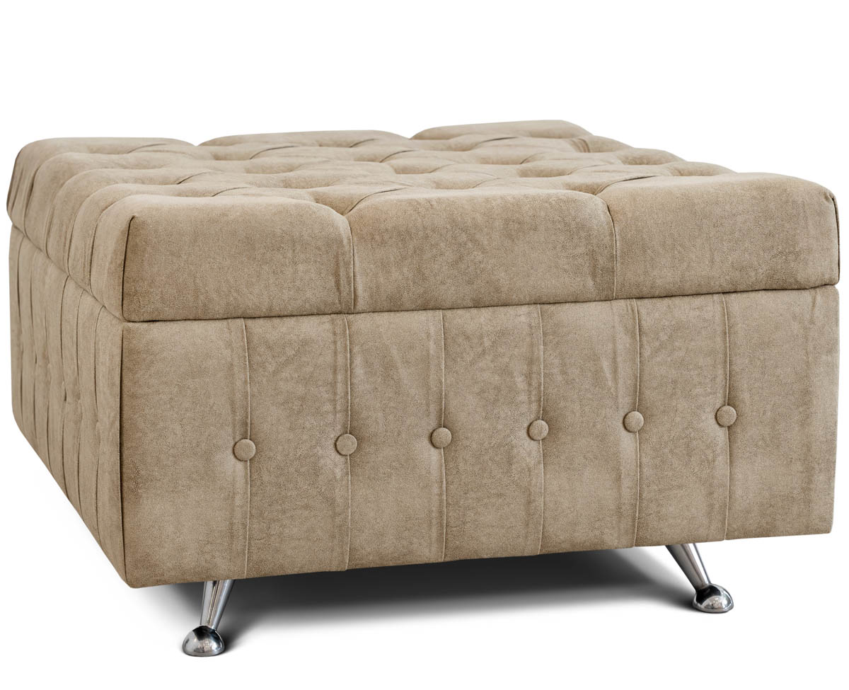 Banqueta Chesterfield Cuerotex Patria Muebles