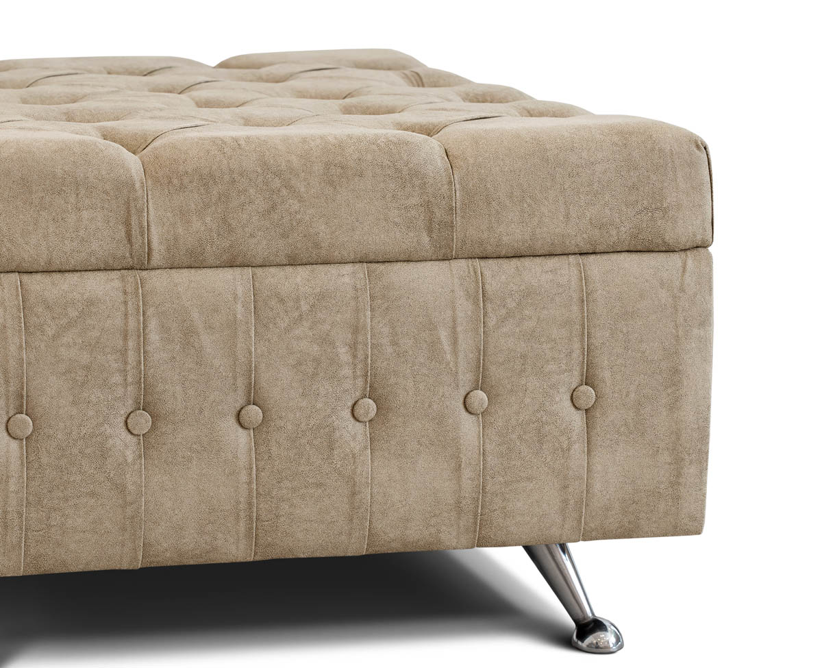 Banqueta Chesterfield Cuerotex Patria Muebles