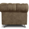 Sillón Chesterfield 3 Cuerpos Cuerotex Patria Muebles