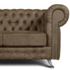 Sillón Chesterfield 3 Cuerpos Cuerotex Patria Muebles