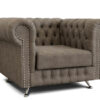 Sillón Chesterfield 1 Cuerpo Cuerotex Patria Muebles