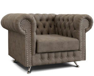 Sillón Chesterfield 1 Cuerpo Cuerotex