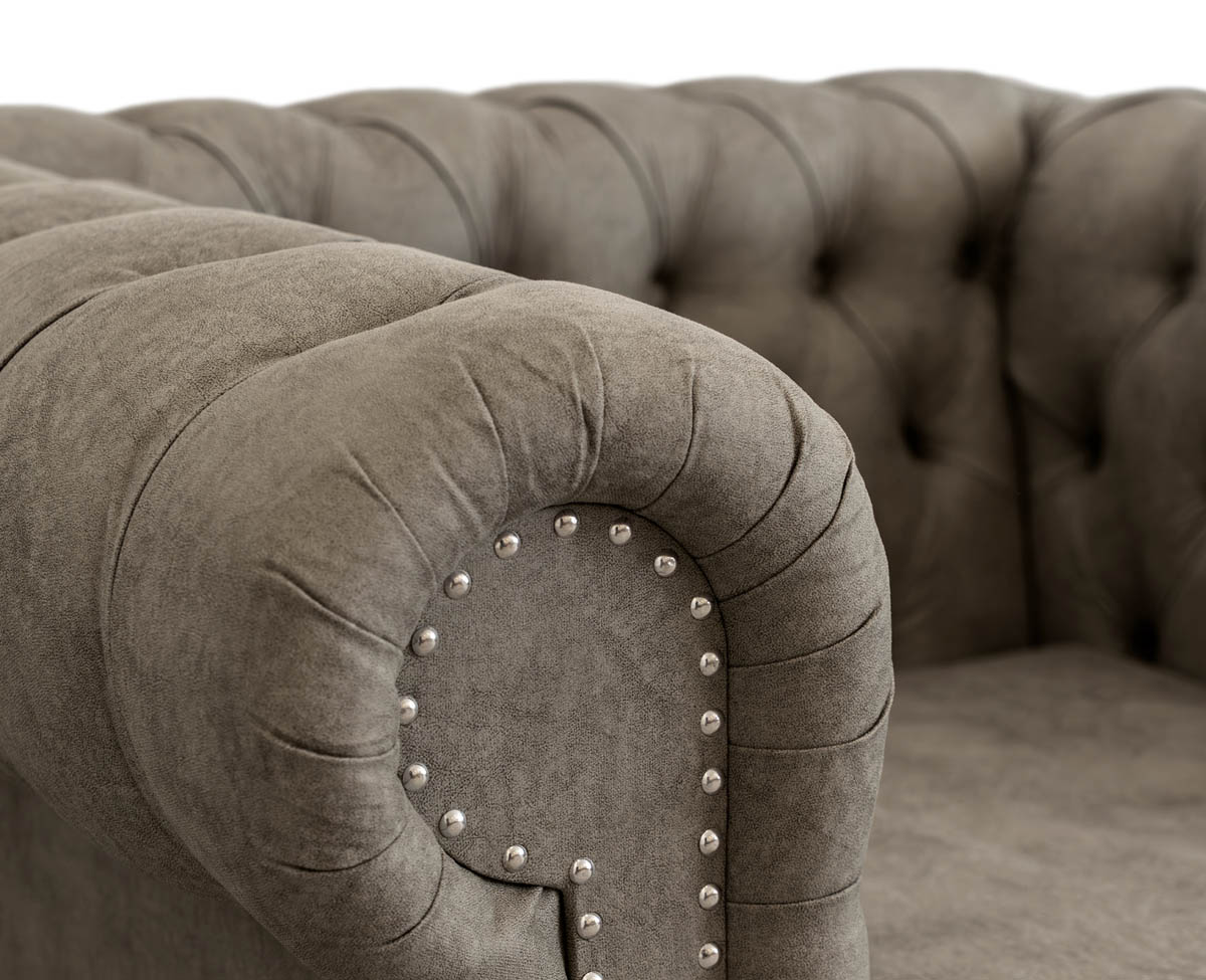 Sillón Chesterfield 1 Cuerpo Cuerotex Patria Muebles