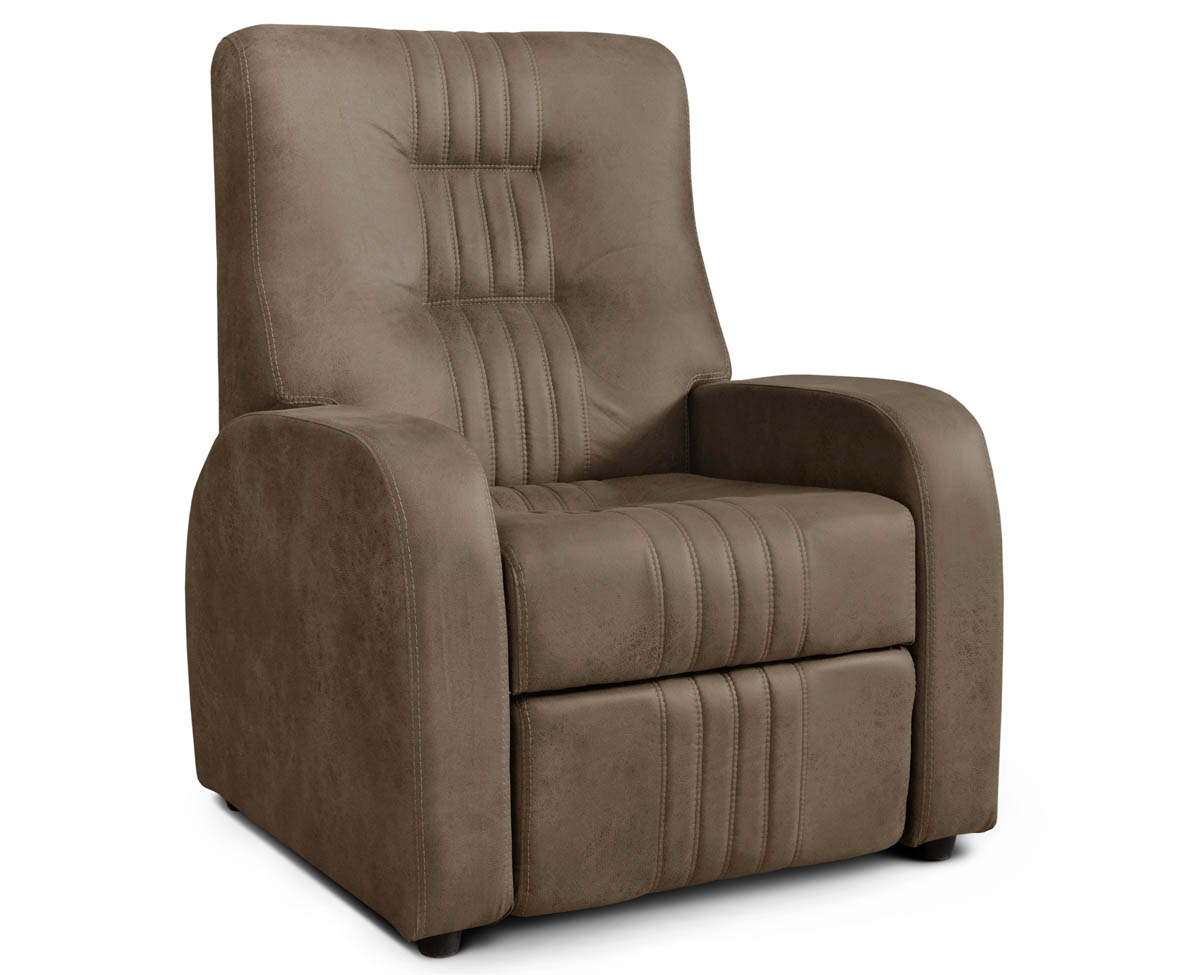 Poltrona Reclinable Tipo 3 Cuerotex Patria Muebles