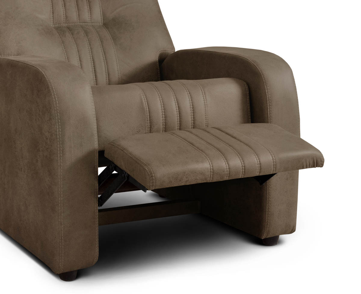 Poltrona Reclinable Tipo 3 Cuerotex Patria Muebles